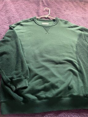 Aerie Women’s Forest Green Crewneck Sweatshirt